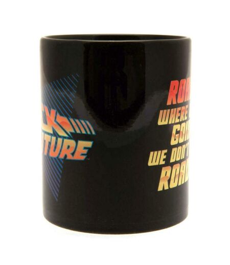 Back To The Future - Mug (Noir) (Taille unique) - UTTA8308