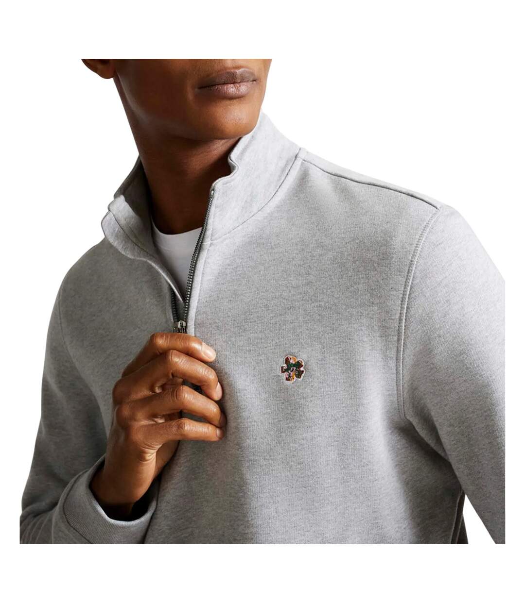 Sweat kilbrn adulte gris Ted Baker-3