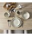 Lot de 6 Assiettes Plates Calista 26cm Écru-3