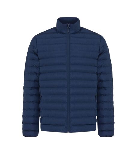 Mens Maiko Recycled Polyester Padded Jacket Navy Iqoniq