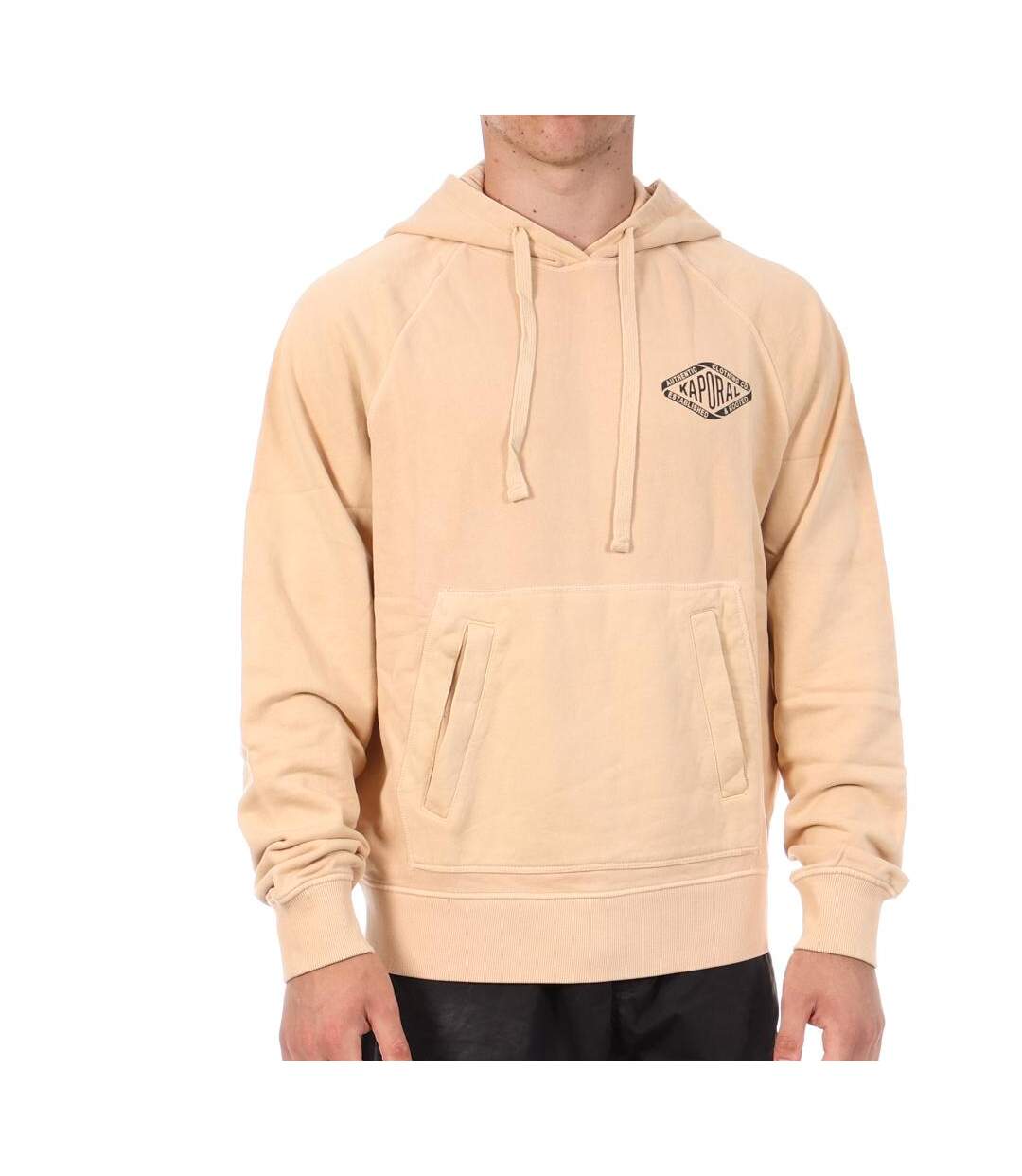 Sweat zippé beige homme kaporal relich-1