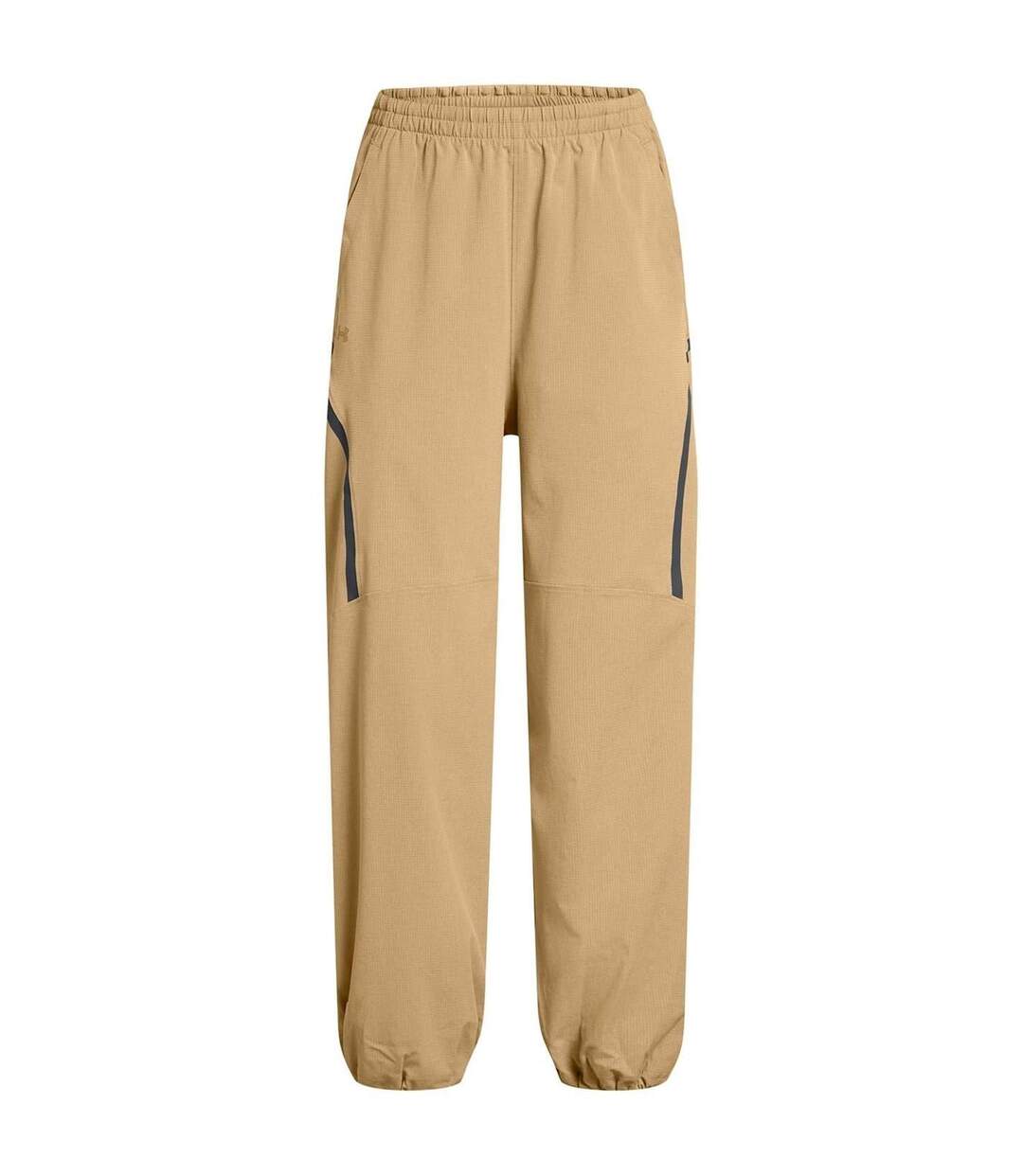Womens/ladies Woven Relaxed Fit Joggers Tan Under Armour-2