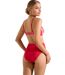 Bas maillot slip de bain échancré taille haute Quito Lisca-3
