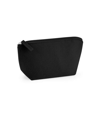 Bagbase Felt Accessory Bag (Black) (12.5cm x 6cm x 16cm)