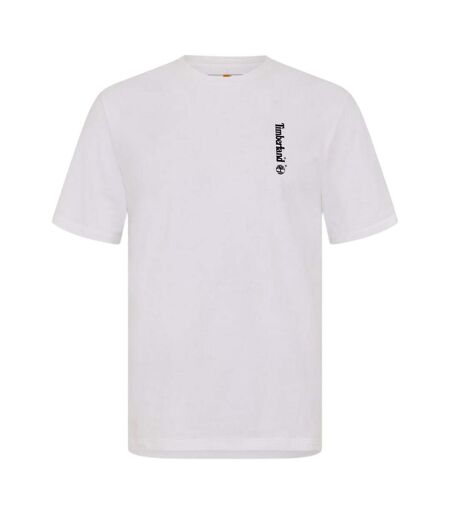 T-shirt Motif/style Logo Homme Blanc Timberland
