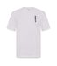 T-shirt Motif/style Logo Homme Blanc Timberland-1