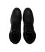 Mens Plain Leather Combat Boots Black Original Penguin-3