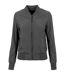 Build Your Brand Womens/Ladies Nylon Bomber Jacket (Black) - UTRW6480