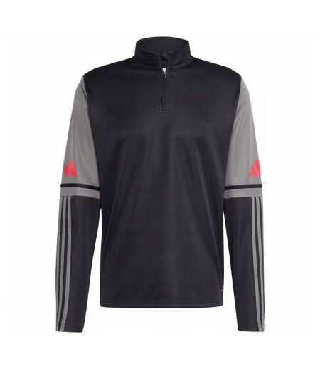 Haut Entraînement Squadra Homme Noir Gris Argenté Adidas