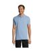 Polo Manches Courtes Perfect Homme Bleu Ciel SOLS-1