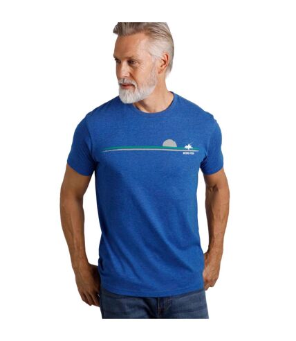 T-shirt homme bleu cobalt Weird Fish Weird Fish