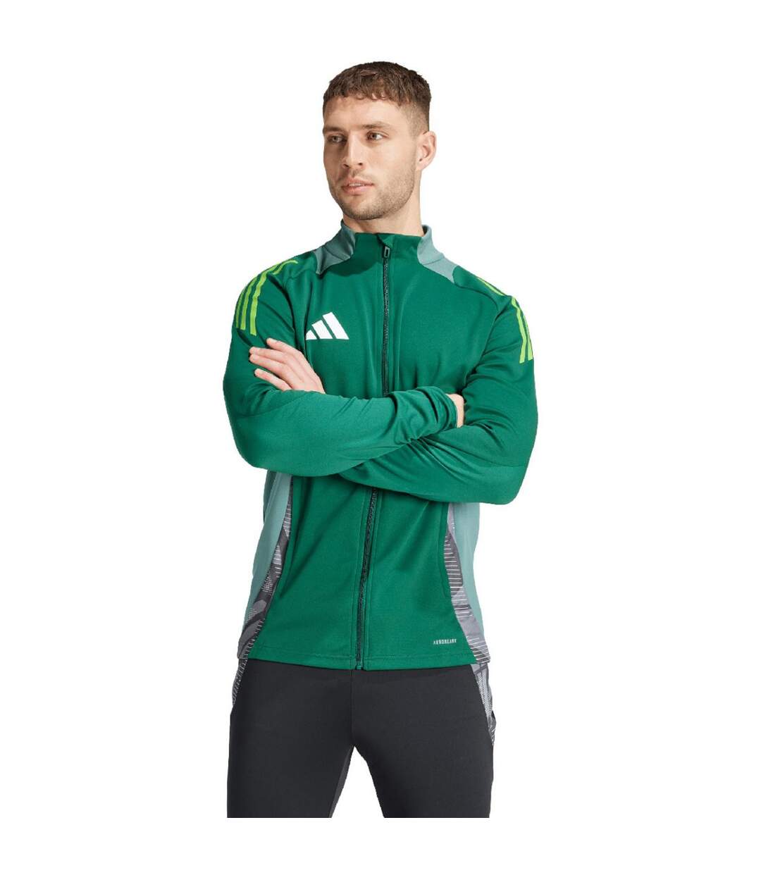 Veste Tiro Homme Vert Adidas-1