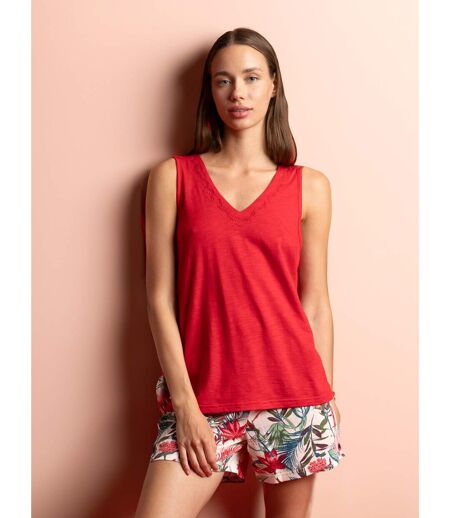 Pyjama short débardeur Tropical Spirit Admas