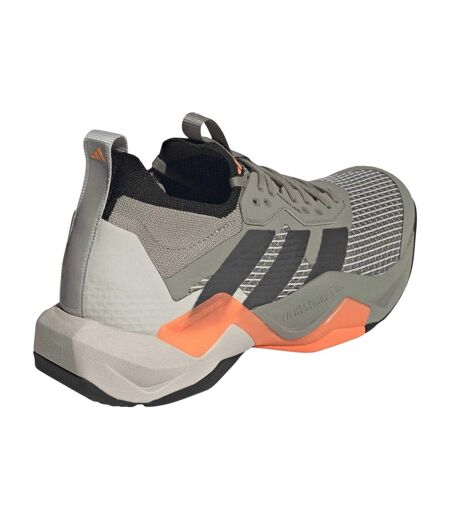 Baskets Motif/style Logo Rapidmove Adv Homme Argenté Orange Adidas