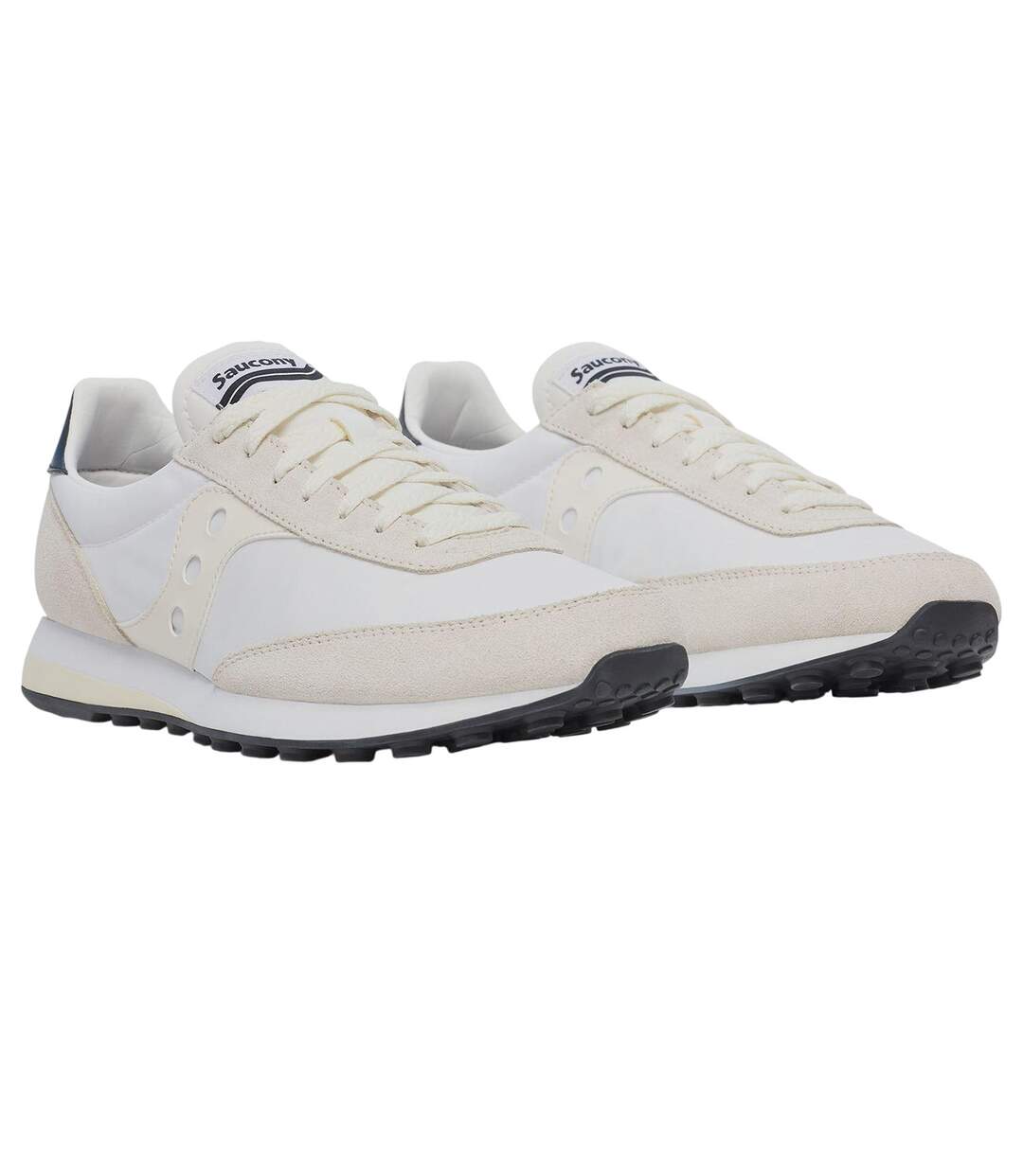 Unisex Adult 80 Suede Trainers White Saucony-4