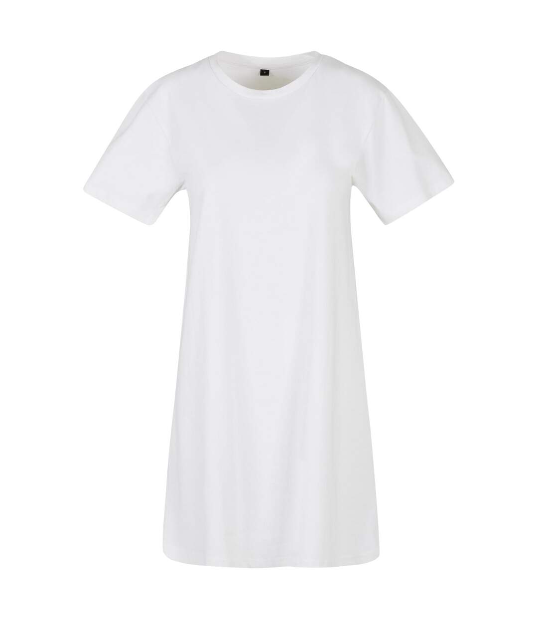 Robe T-shirt Femme Blanc Build Your Brand-1