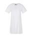 Robe T-shirt Femme Blanc Build Your Brand-1