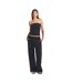 Womens/ladies Bandeau Tube Top Black Skims-4