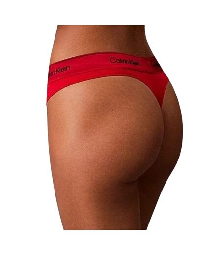 String rouge femme calvin klein jeans bikini