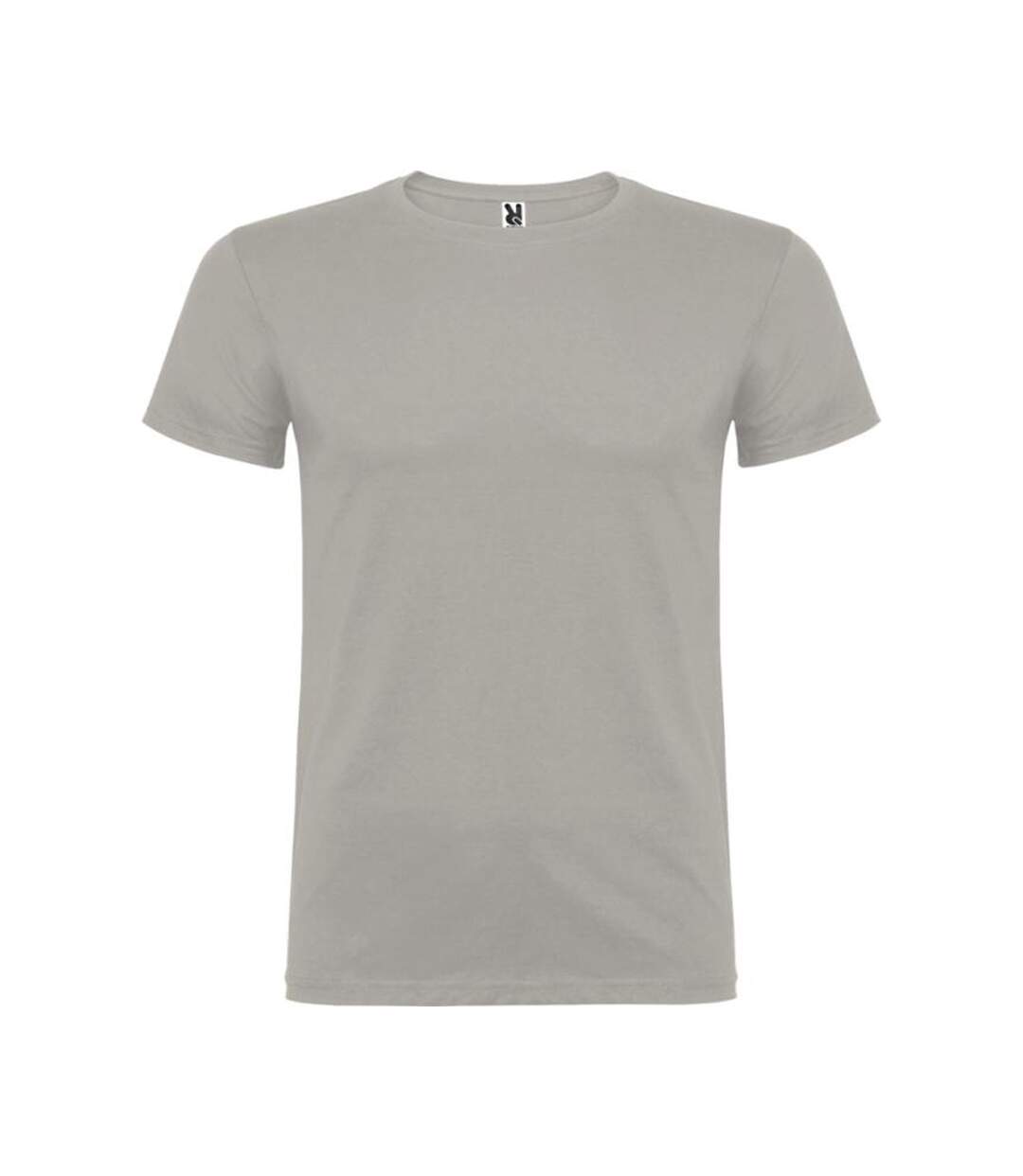 Mens Beagle Short-sleeved T-shirt Pearl Grey Roly-1