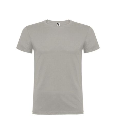 Mens Beagle Short-sleeved T-shirt Pearl Grey Roly