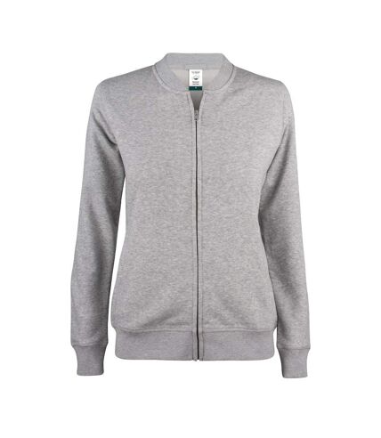 Clique Womens/Ladies Premium Jacket (Gray Melange) - UTUB146