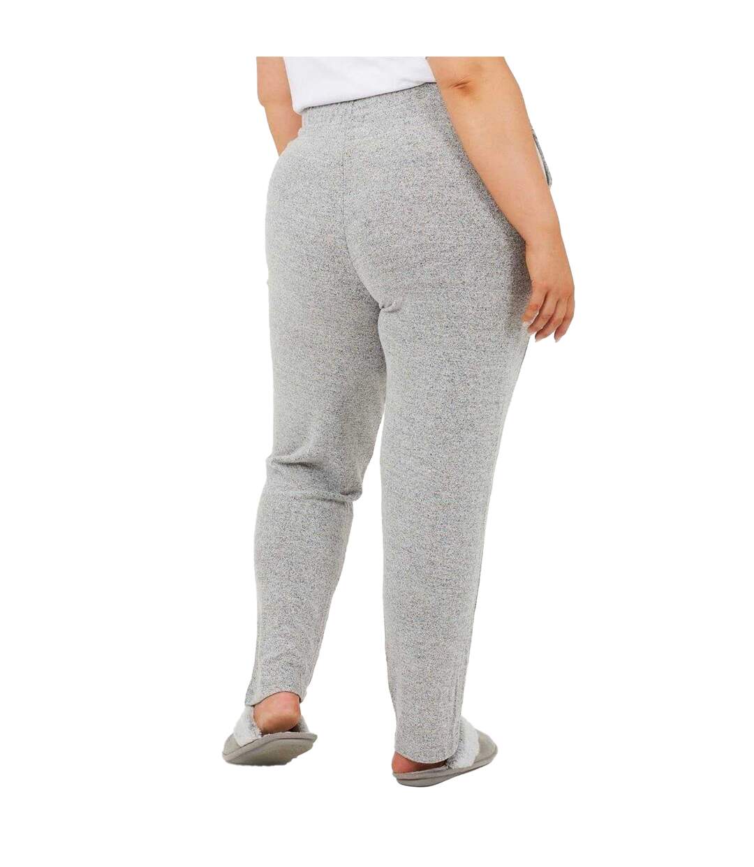 Pantalon De Jogging Motif/style Chiné Femme Gris Chiné Brave Soul-3