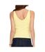 Débardeur en maille jaune femme jdy nanna 15180497-2