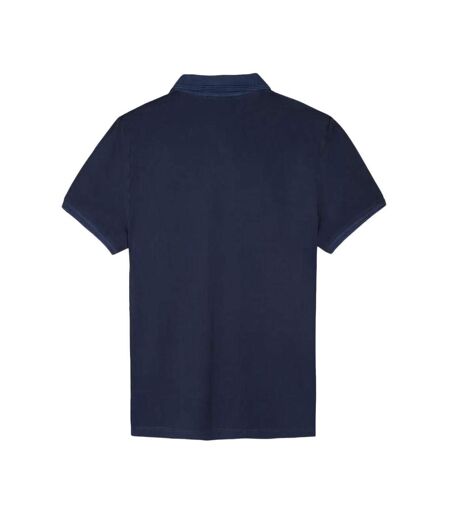 Polo marine/marron homme tbs jairo - 3xl