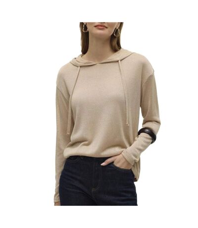 Pull doré femme vero moda colda - l