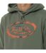 Sweat homme à capuche en molleton avec print devant Vondutch-3