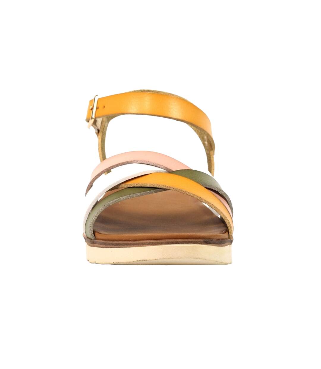 Sandales karla femme jaune Lunar-2