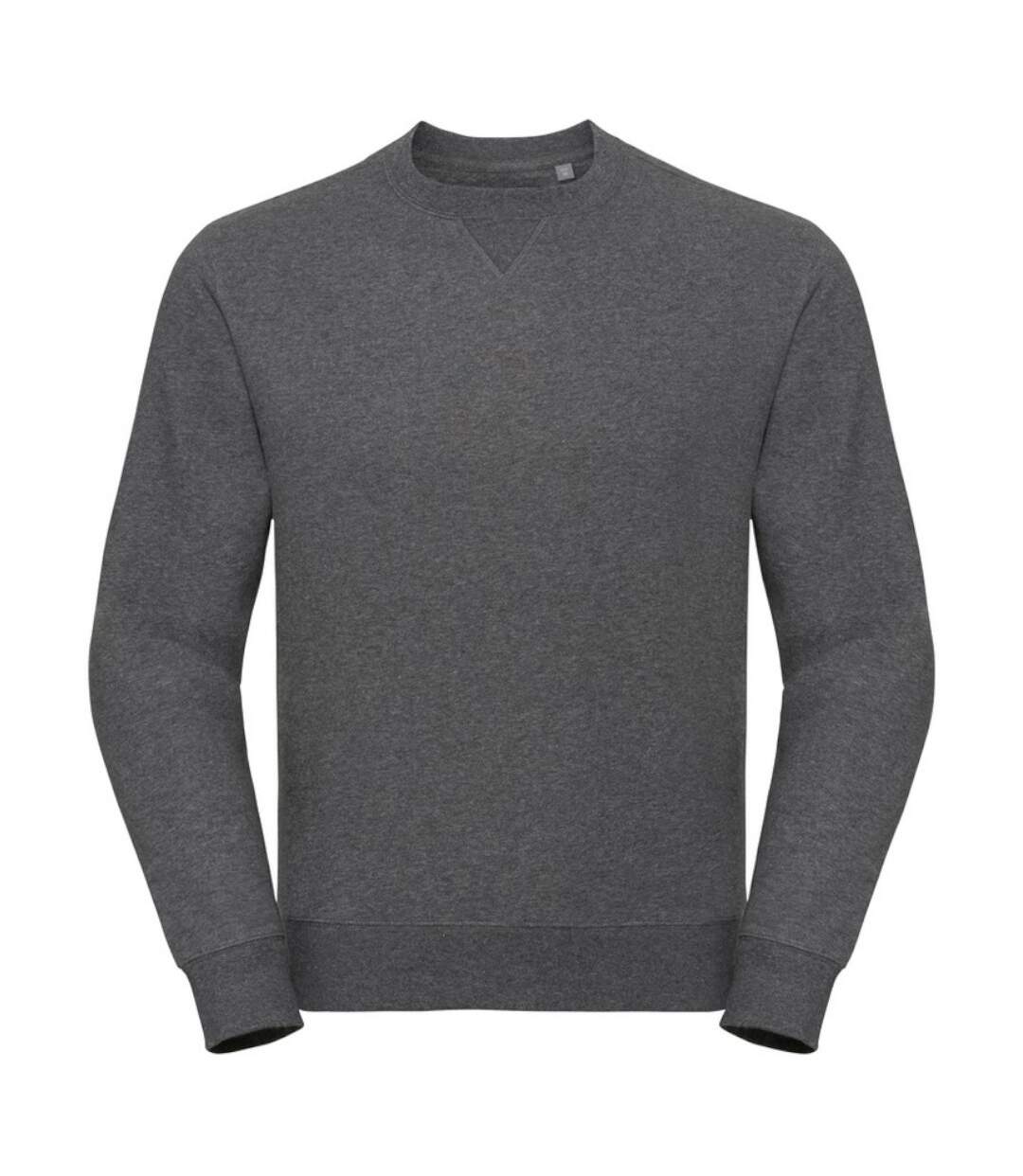 Russell Mens Authentic Melange Sweatshirt (Carbon Melange) - UTPC3634
