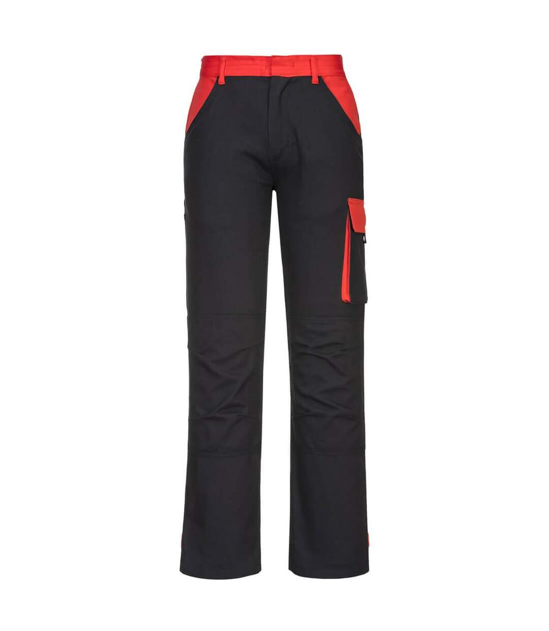 Portwest Mens Poznan Cotton Work Trousers (Black)
