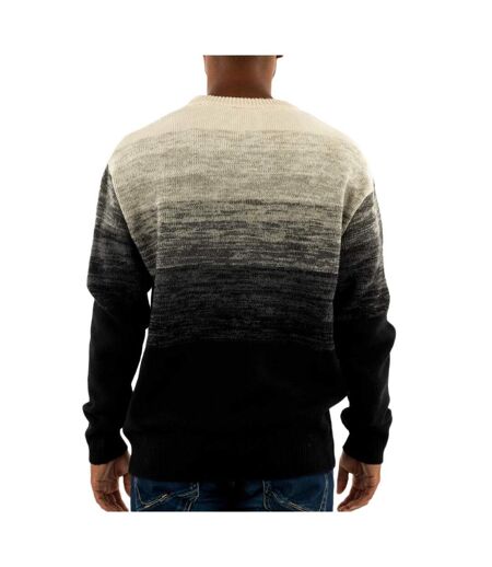 Pull noir/ecru homme kaporal kaleb