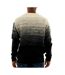 Pull noir/ecru homme kaporal kaleb-2