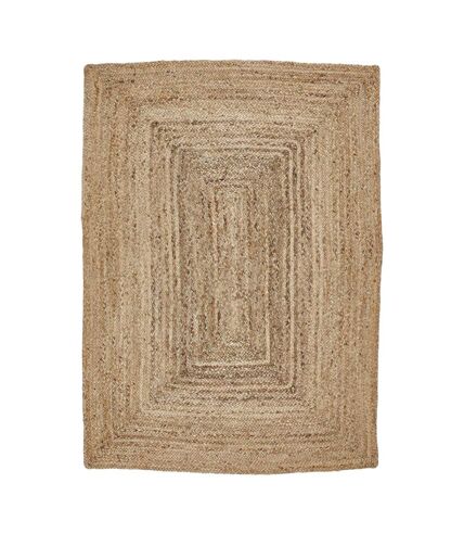 Tapis jute fait à la main motif uni JUTURE