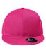 Casquette Ajustable Motif/style 6 Panneaux Rap Rose Malfini-1