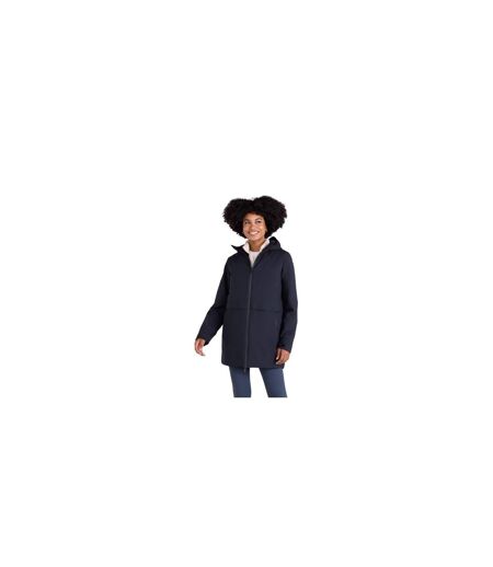 Womens/ladies Jackie Waterproof Padded Jacket Black Animal