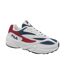 Baskets Femme Blanc Rouge Bleu Marine Fila-1