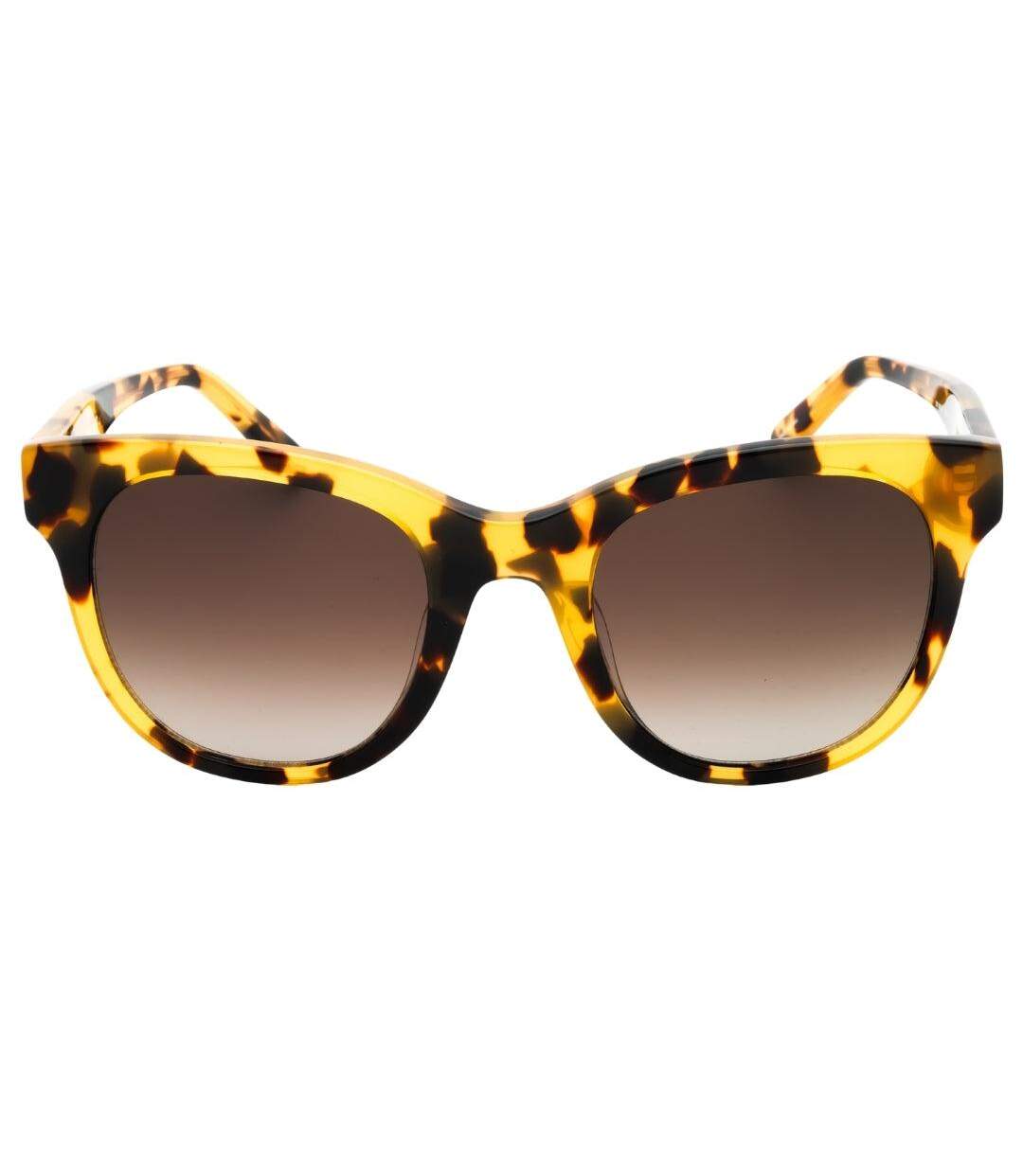 Lunettes De Soleil Femme Taille Unique Brun Havane Banana Republic-1