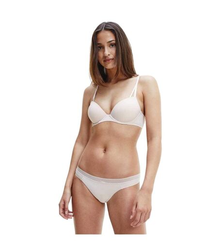 Soutien-gorge Demi Femme Beige Calvin Klein