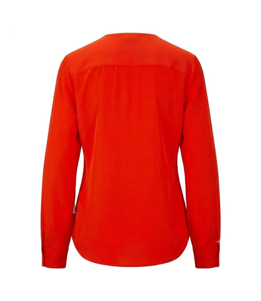 Blouse Manches Longues Femme Orange Vif Boss-2