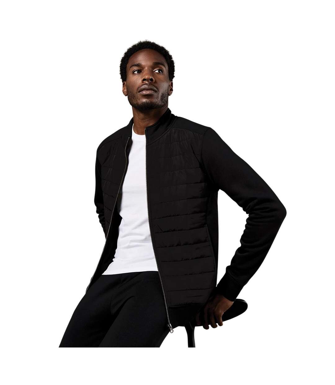 Veste Homme Noir Kustom Kit-1