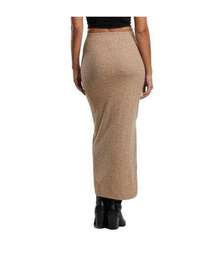 Jupe Longue Motif/style Côtelé Femme Beige Chiné Urban Classics