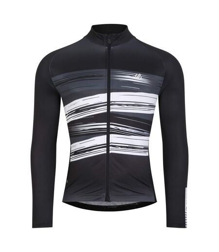 Mens Tread Aep Long-sleeved Jersey Black Dare 2B