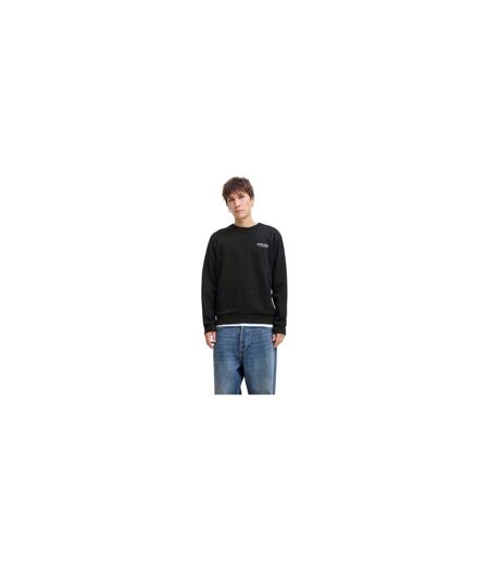Pack Of 2  Mens Mason Sweatshirt  Black White Jack And Jones