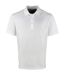 Polo coolchecker homme blanc Premier