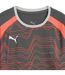 Childrens/kids Individualliga Graphic T-shirt Smoke Grey White Glowing Red Puma-3