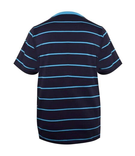 T-shirt Motif/style À Rayures Homme Bleu Pretty Green
